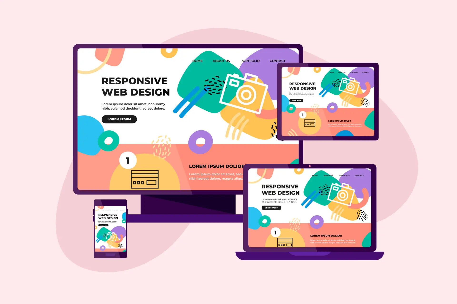 responzivní design webu